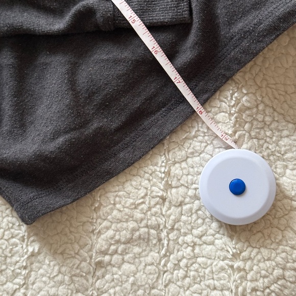 H&M Charcoal Grey Cropped Pullover Hoodie - Picture 9 of 9